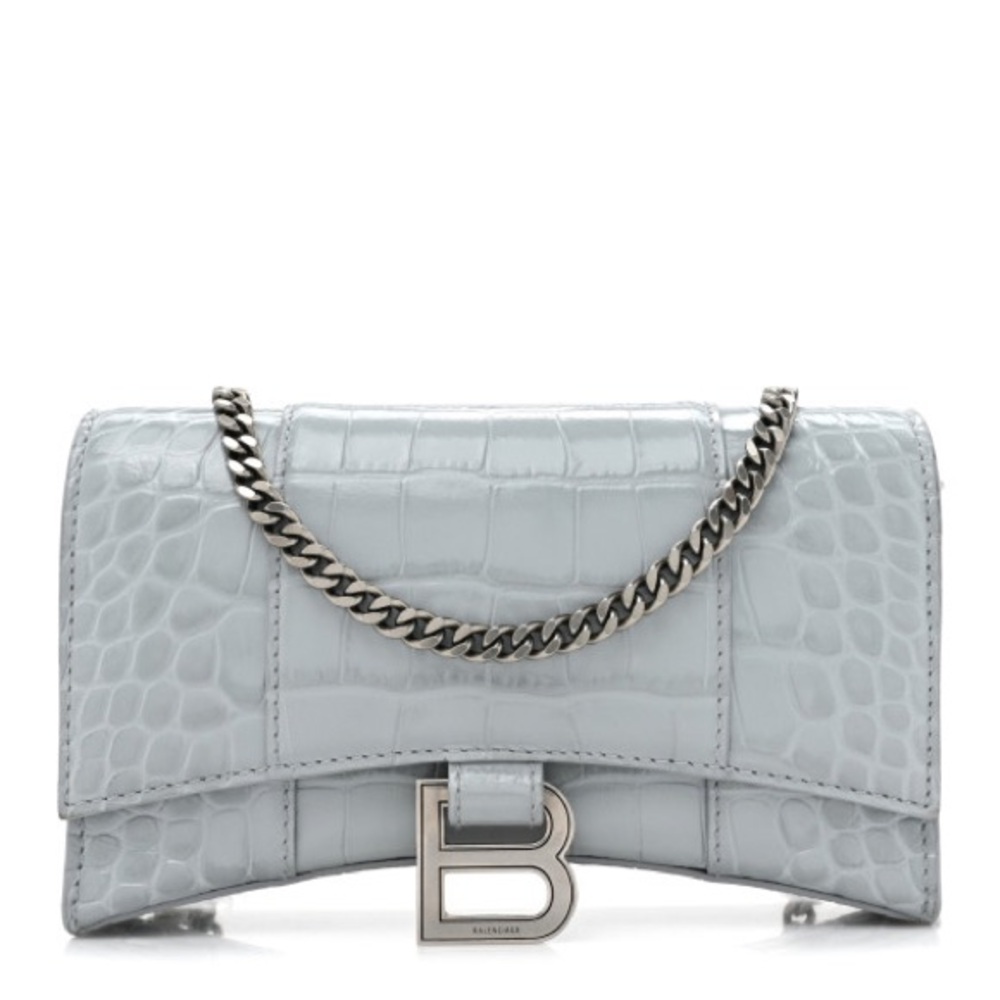 Balenciaga Hourglass wallet on a chain. Authentic & NWT